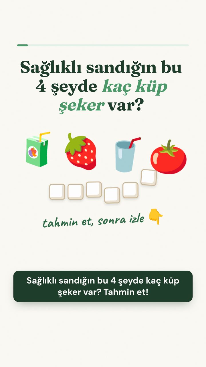 Sağlıklı Sandığın Bu 4 Şeyde Kaç Küp Şeker Var? Tahmin Et!